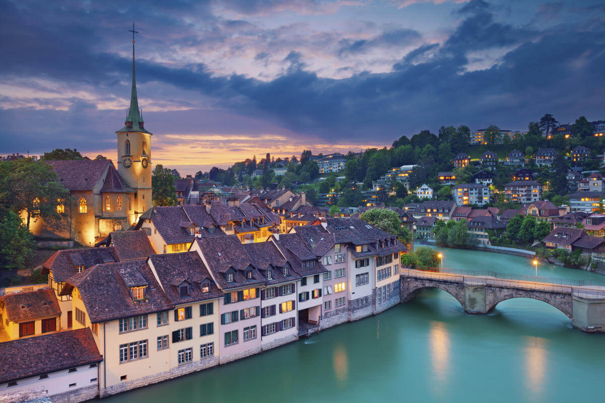 Bern - hlavní město Švýcarska