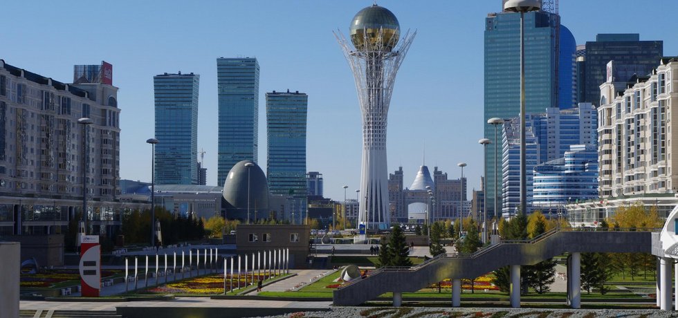 Astana - hlavní město Kazachstánu